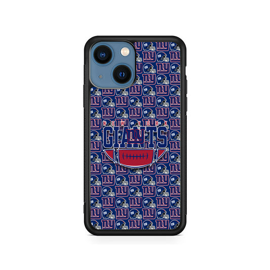 NFL New York Giants Wall Patern iPhone 13 Mini Case