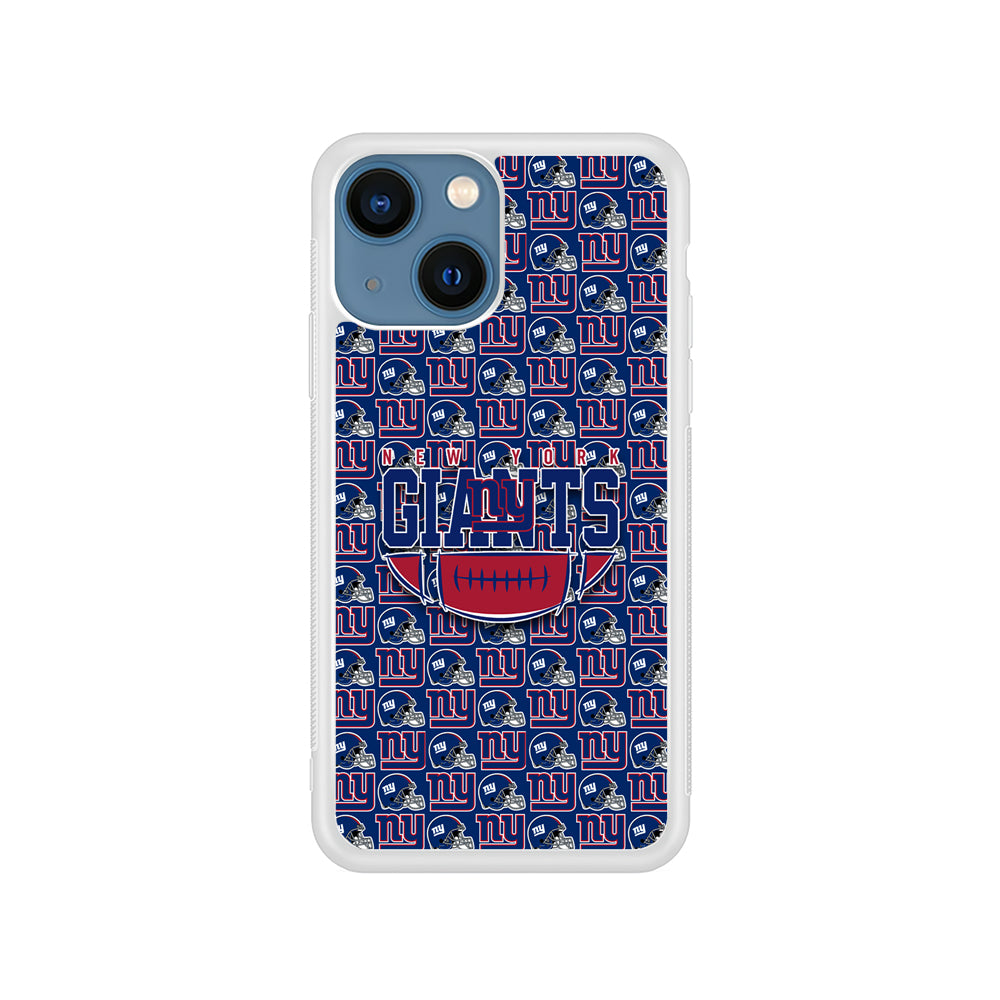 NFL New York Giants Wall Patern iPhone 13 Mini Case