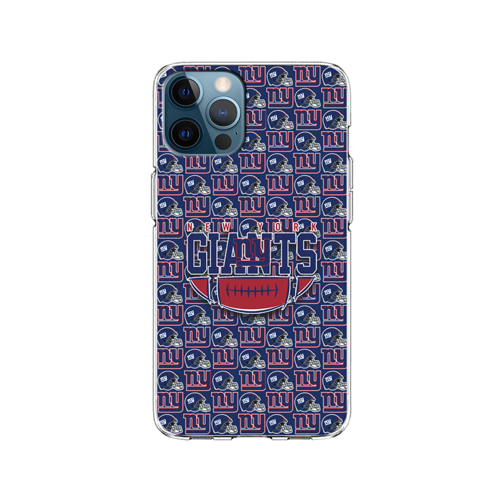 NFL New York Giants Wall Patern iPhone 15 Pro Case