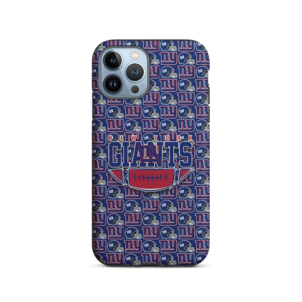 NFL New York Giants Wall Patern iPhone 15 Pro Case