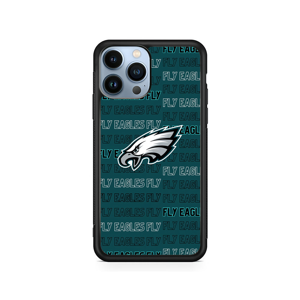 NFL Philadelphia Eagles Fly iPhone 15 Pro Case