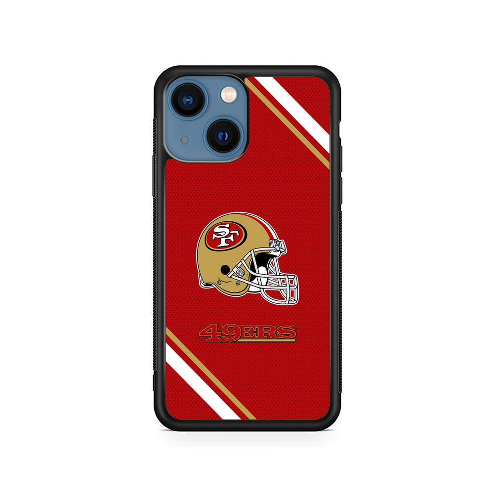 NFL San Francisco 49ers Helmet iPhone 13 Mini Case