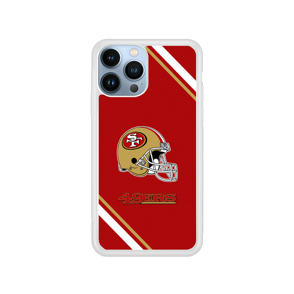 NFL San Francisco 49ers Helmet iPhone 15 Pro Case