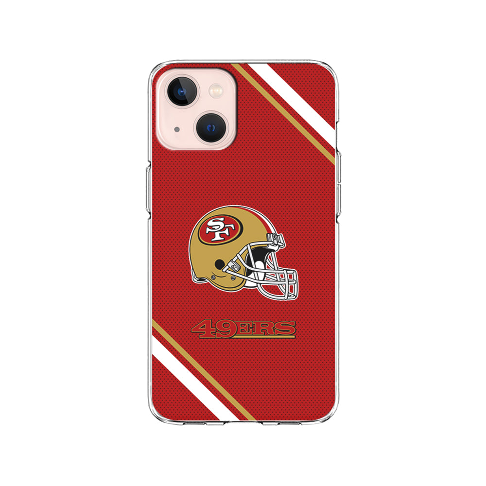 NFL San Francisco 49ers Helmet iPhone 13 Mini Case