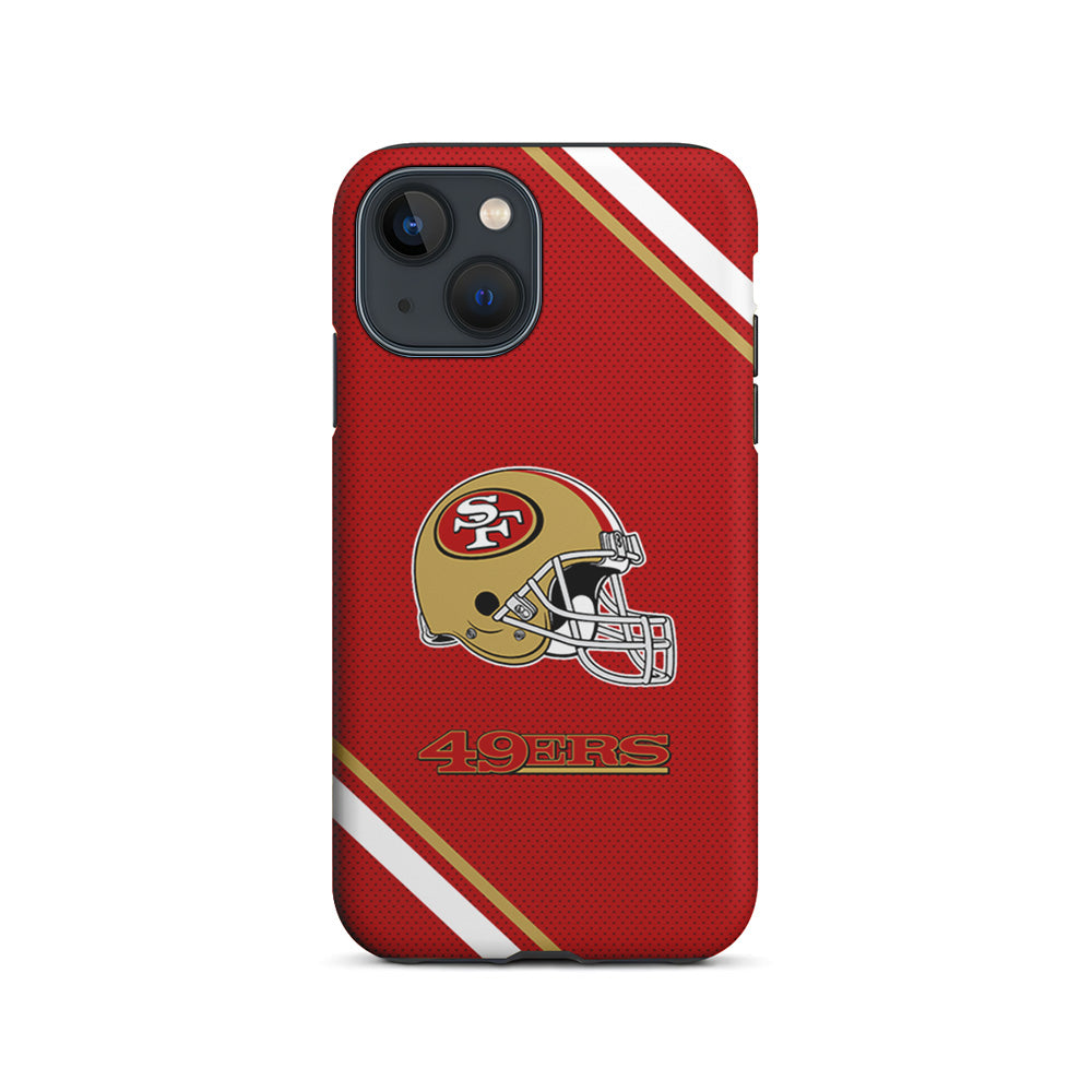 NFL San Francisco 49ers Helmet iPhone 13 Mini Case