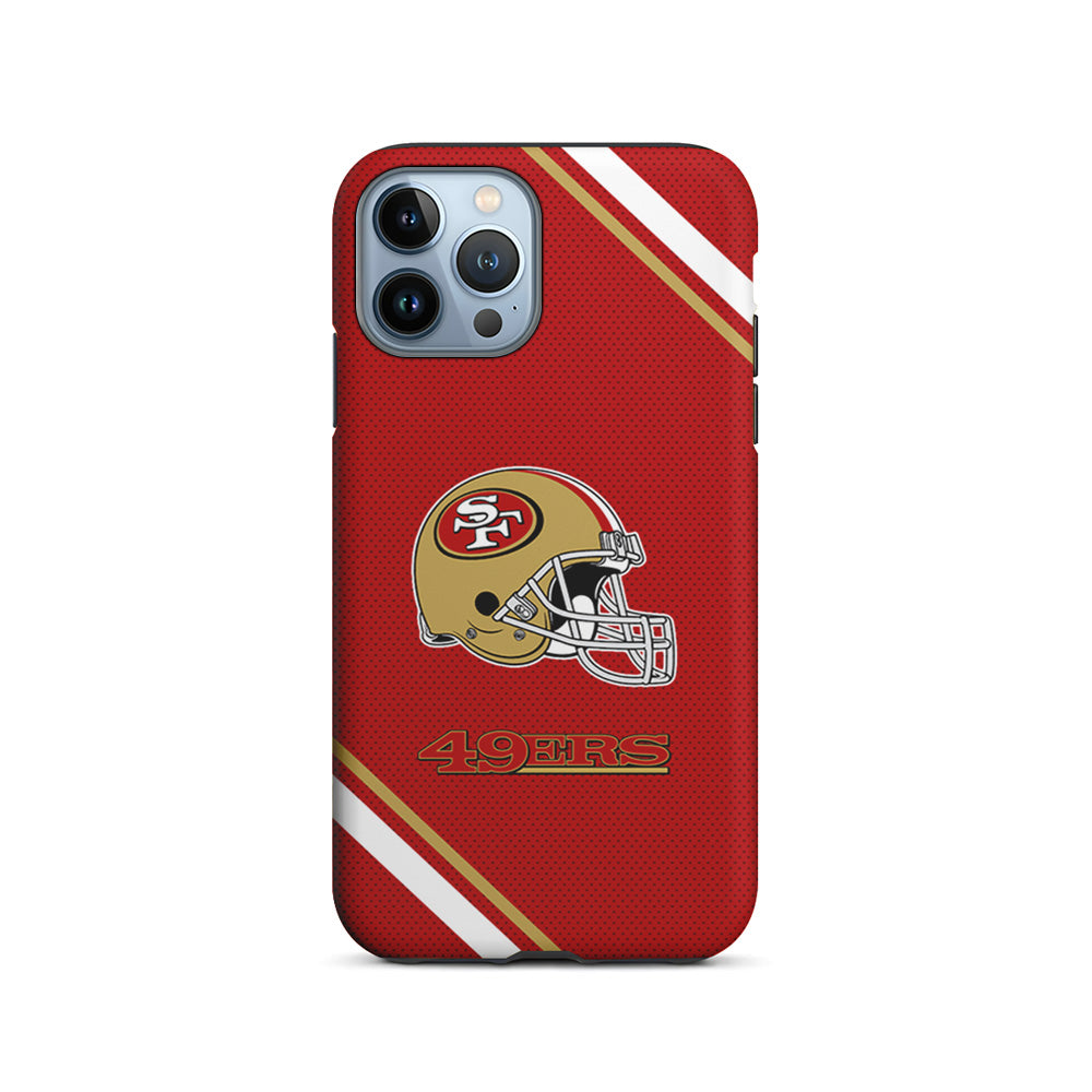 NFL San Francisco 49ers Helmet iPhone 15 Pro Case