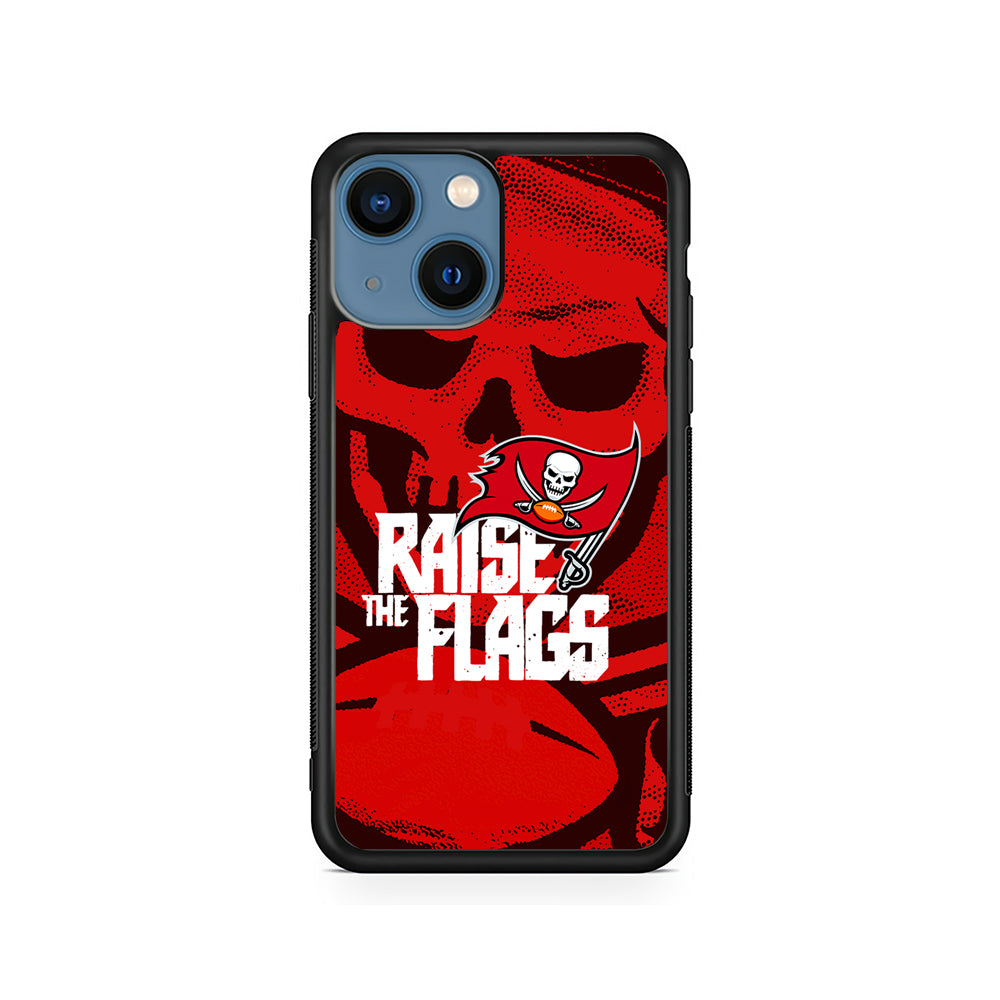 NFL Tampa Bay Buccaneers Flags iPhone 13 Mini Case