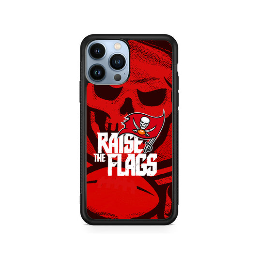 NFL Tampa Bay Buccaneers Flags iPhone 15 Pro Case