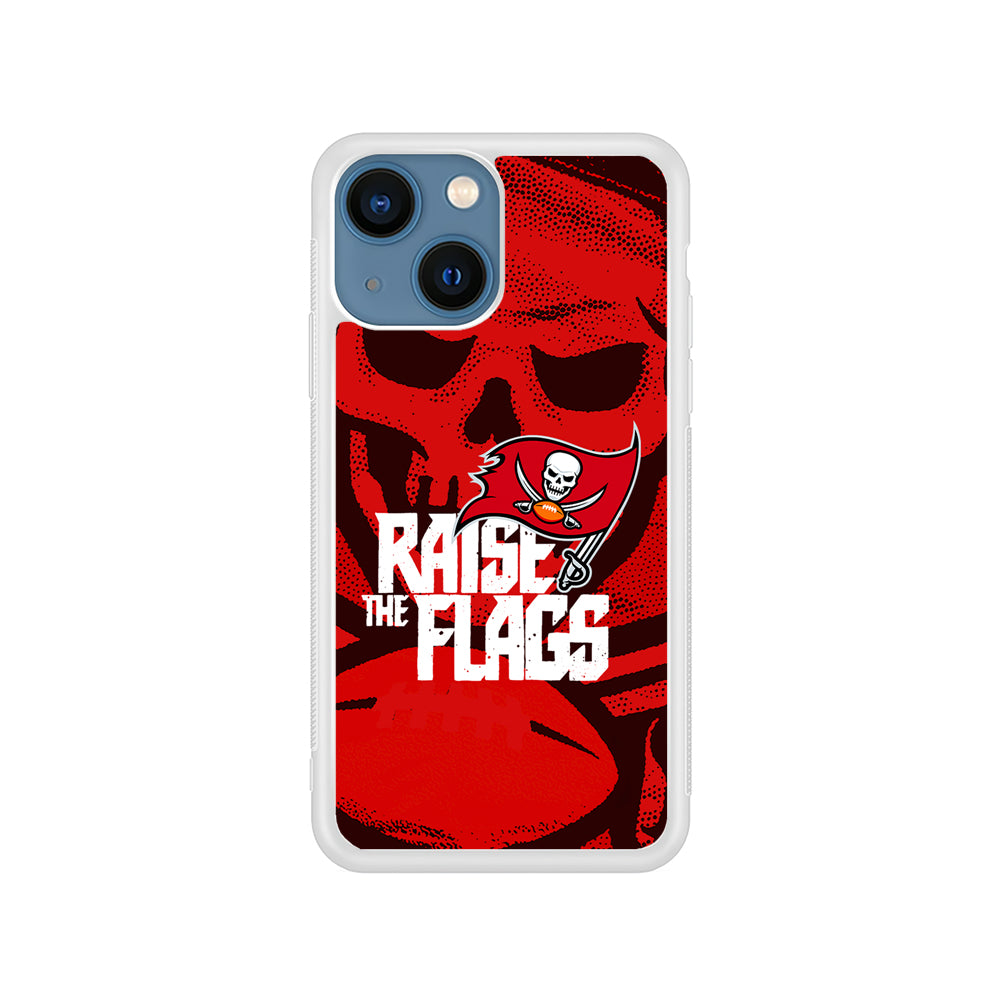 NFL Tampa Bay Buccaneers Flags iPhone 13 Mini Case