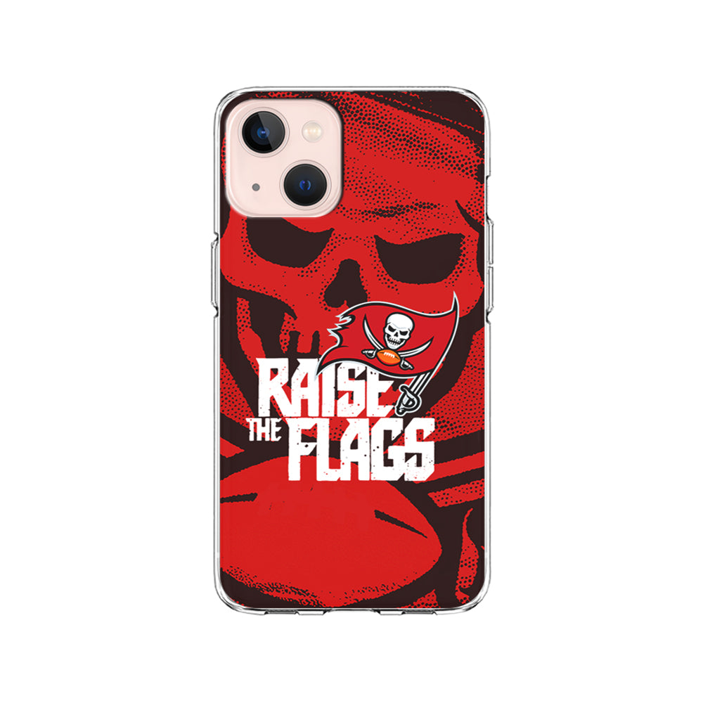 NFL Tampa Bay Buccaneers Flags iPhone 13 Mini Case