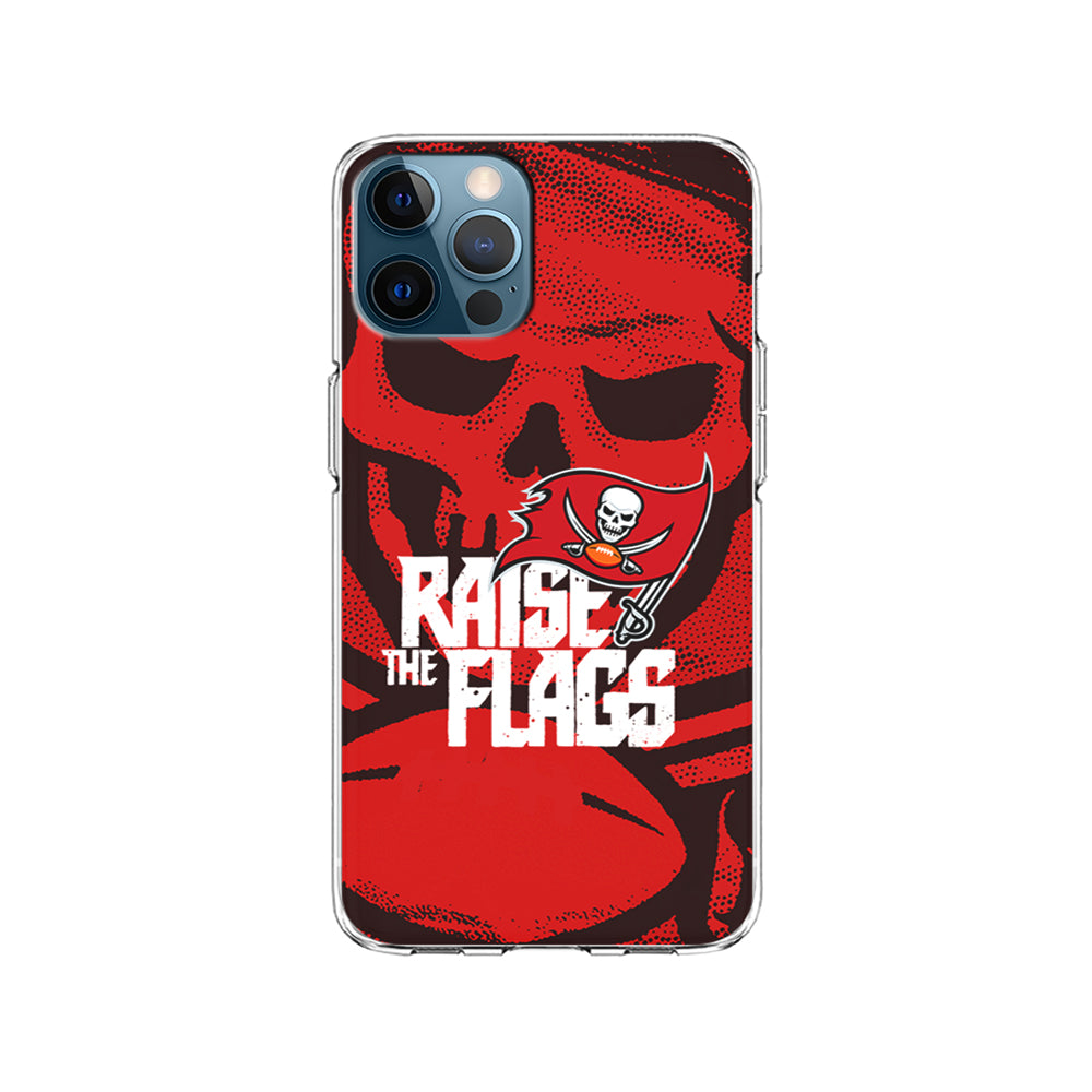 NFL Tampa Bay Buccaneers Flags iPhone 15 Pro Case