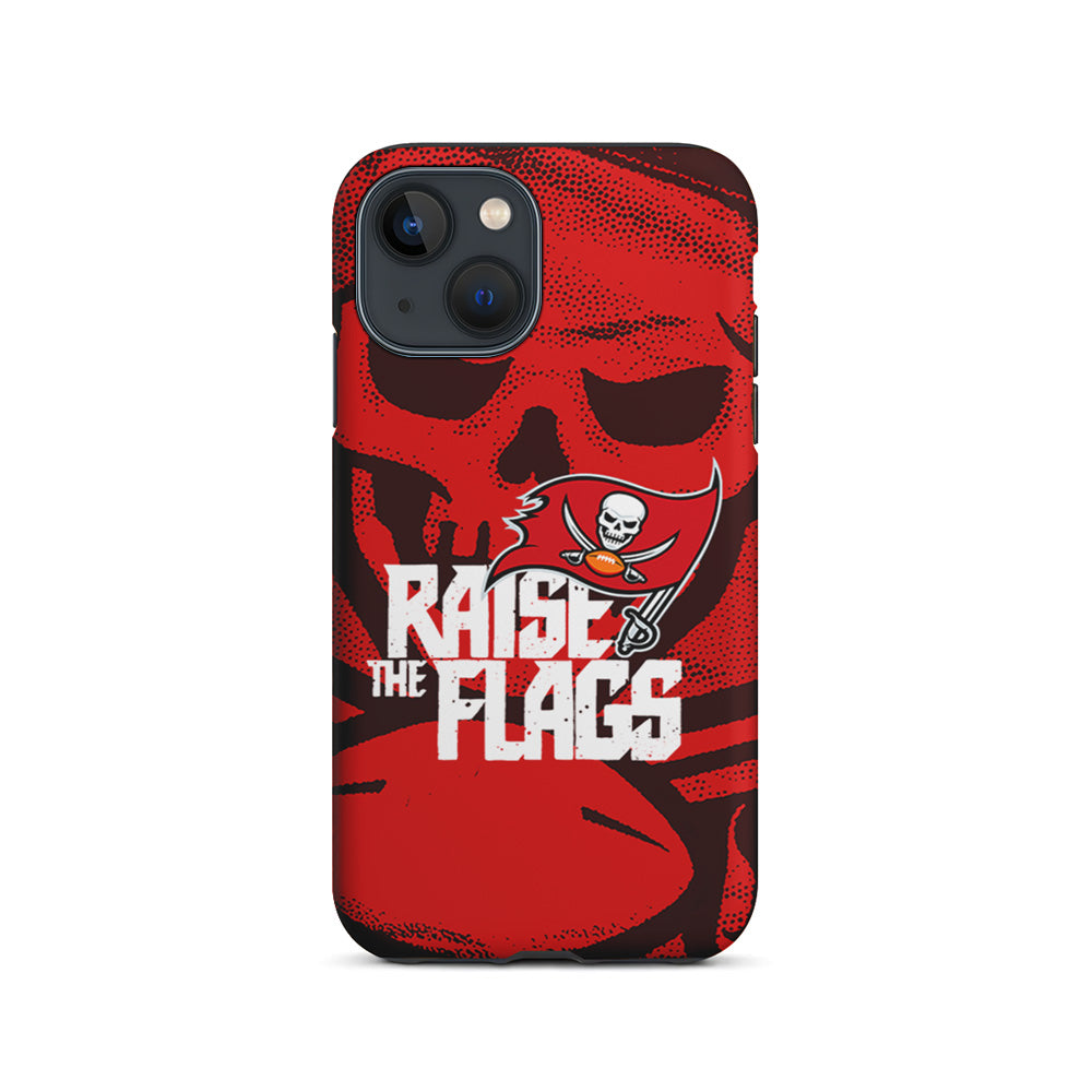 NFL Tampa Bay Buccaneers Flags iPhone 13 Mini Case