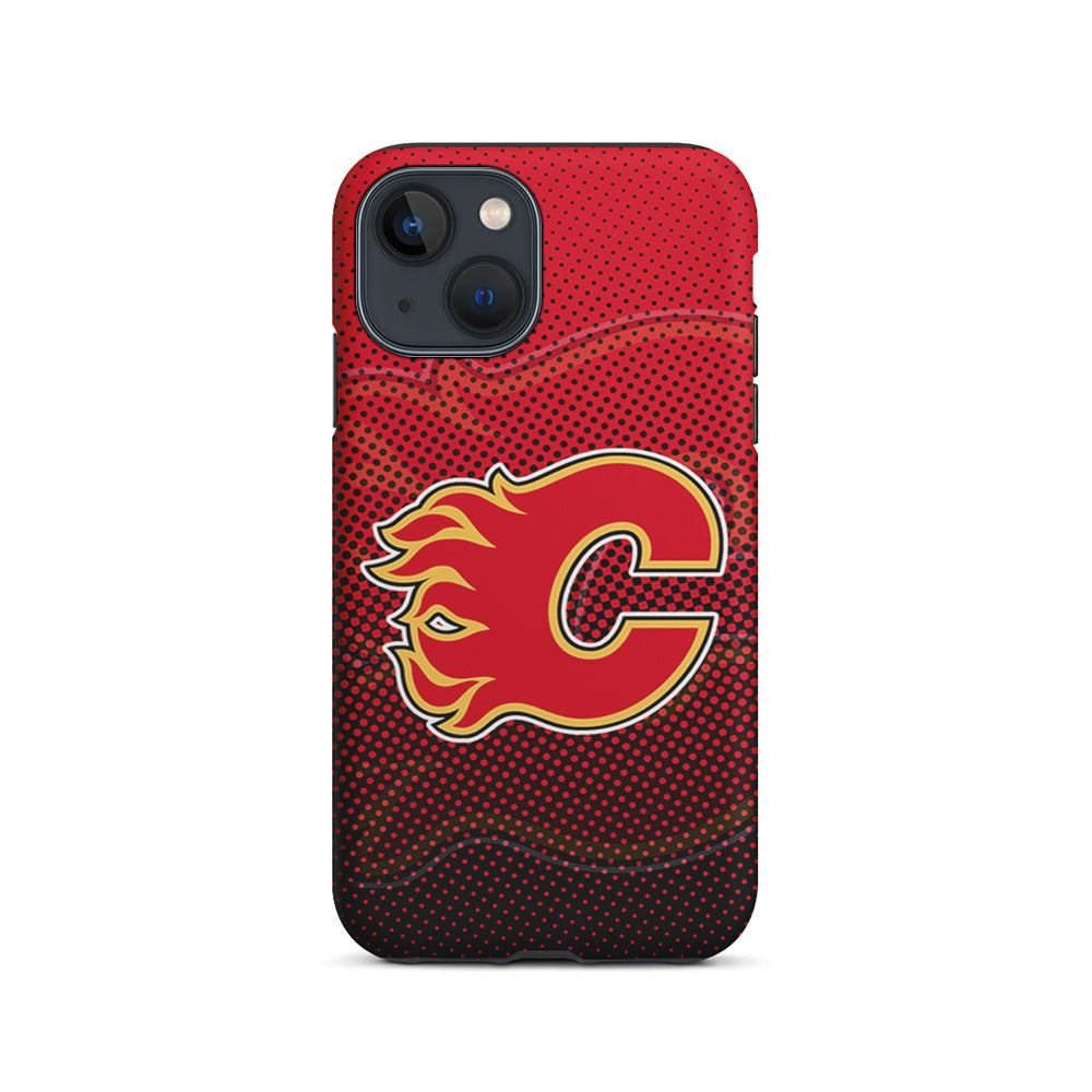 NHL Calgary Flames Dot iPhone 13 Mini Case