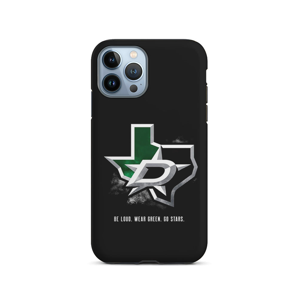 NHL Dallas Stars Be Loud iPhone 15 Pro Case