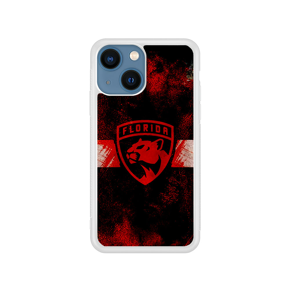 NHL Florida Panthers Abstract iPhone 15 Plus Case