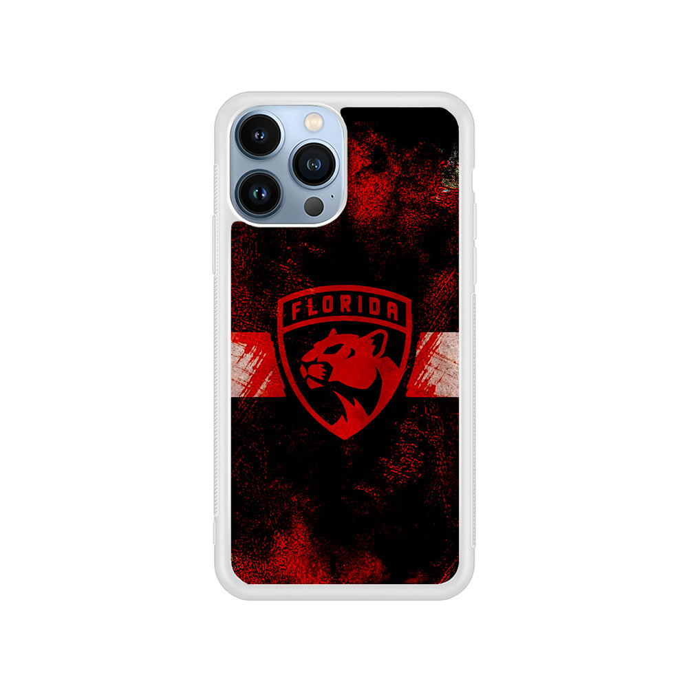 NHL Florida Panthers Abstract iPhone 15 Pro Case