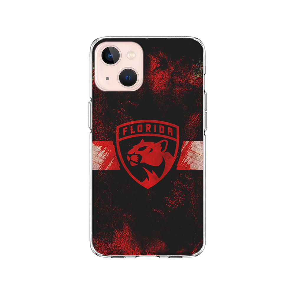 NHL Florida Panthers Abstract iPhone 15 Plus Case