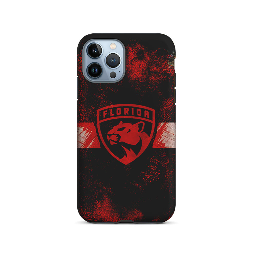 NHL Florida Panthers Abstract iPhone 15 Pro Case