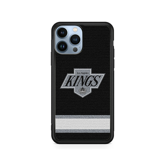 NHL Los Angeles Kings Pattern iPhone 15 Pro Case