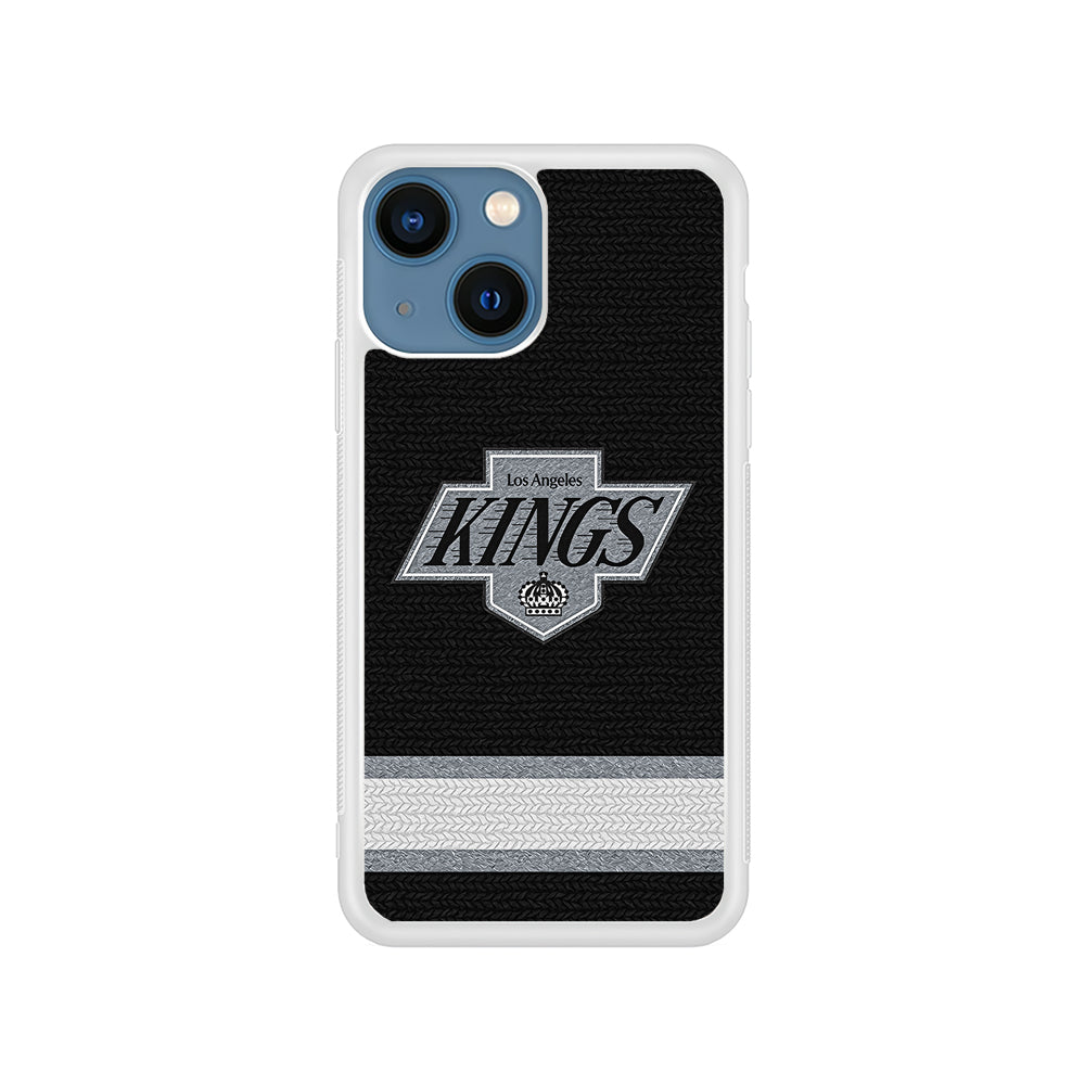 NHL Los Angeles Kings Pattern iPhone 15 Plus Case