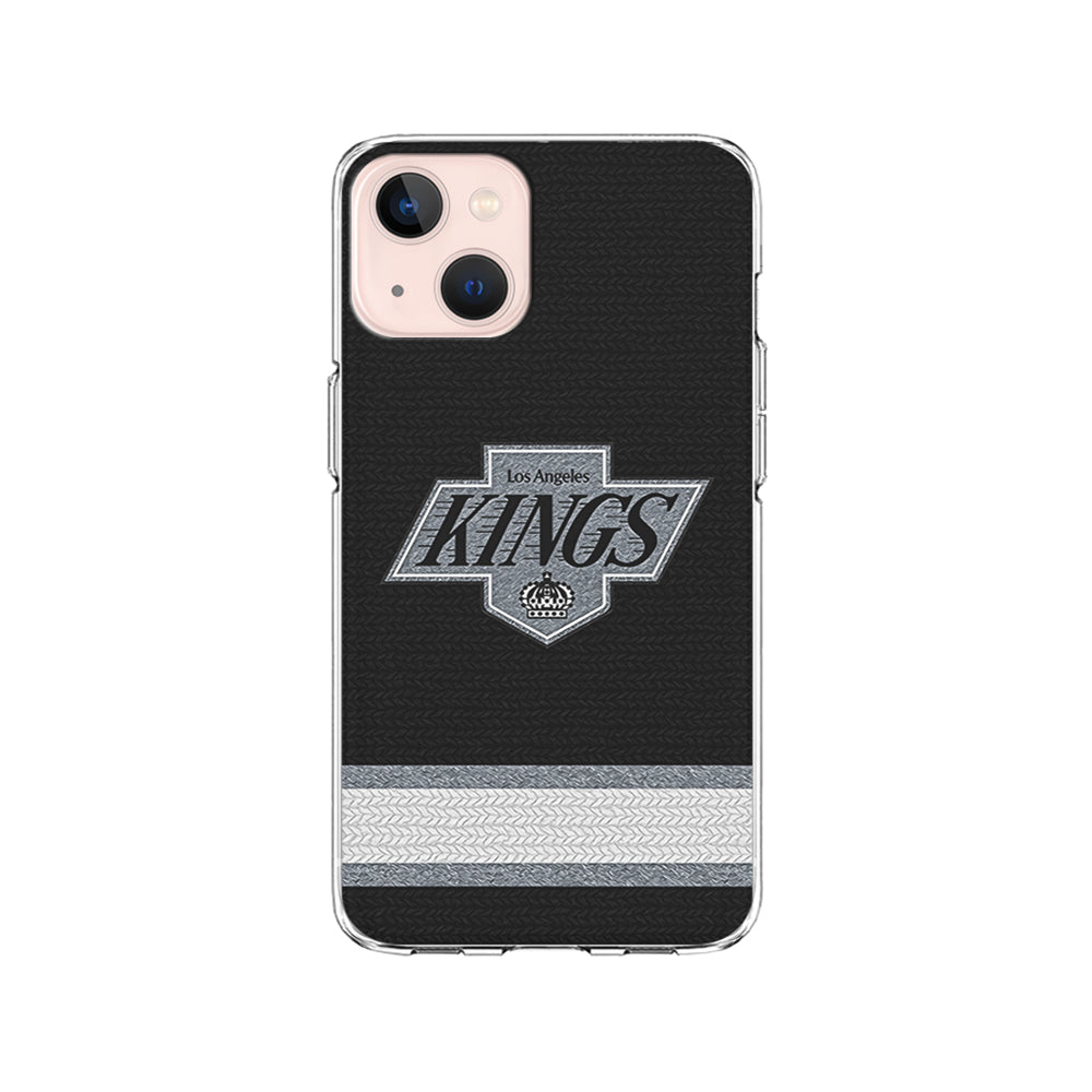 NHL Los Angeles Kings Pattern iPhone 15 Plus Case