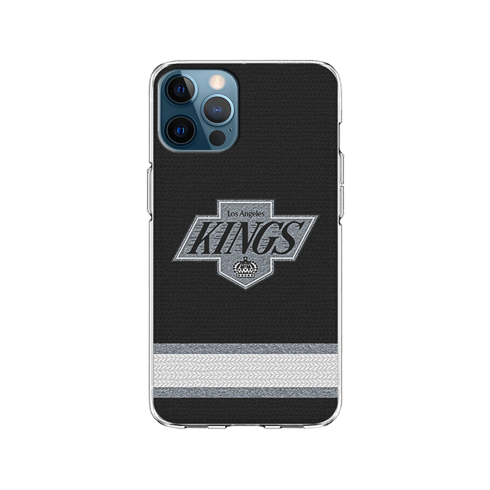 NHL Los Angeles Kings Pattern iPhone 15 Pro Case