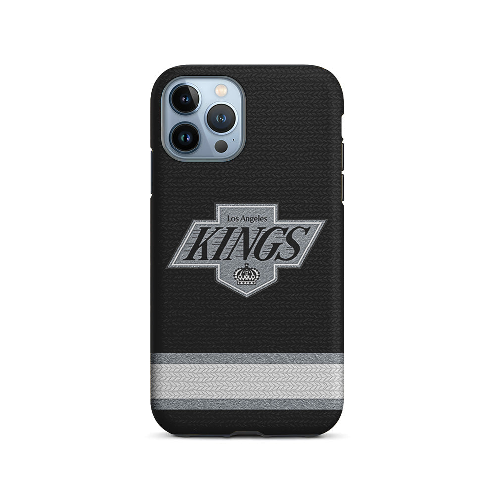 NHL Los Angeles Kings Pattern iPhone 15 Pro Case