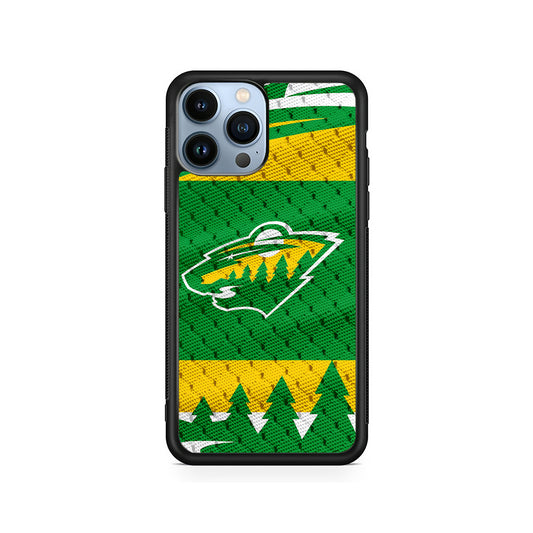 NHL Minnesota Wild Jersey iPhone 15 Pro Case