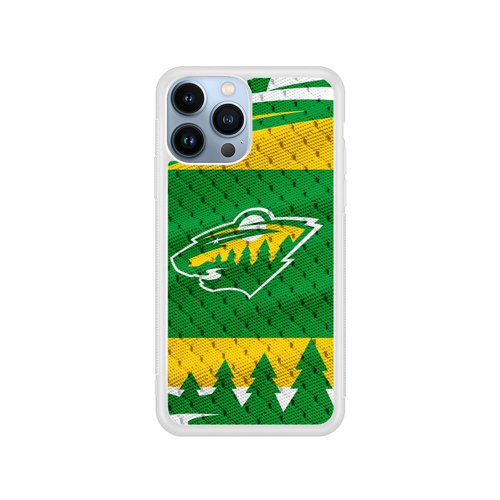 NHL Minnesota Wild Jersey iPhone 15 Pro Case