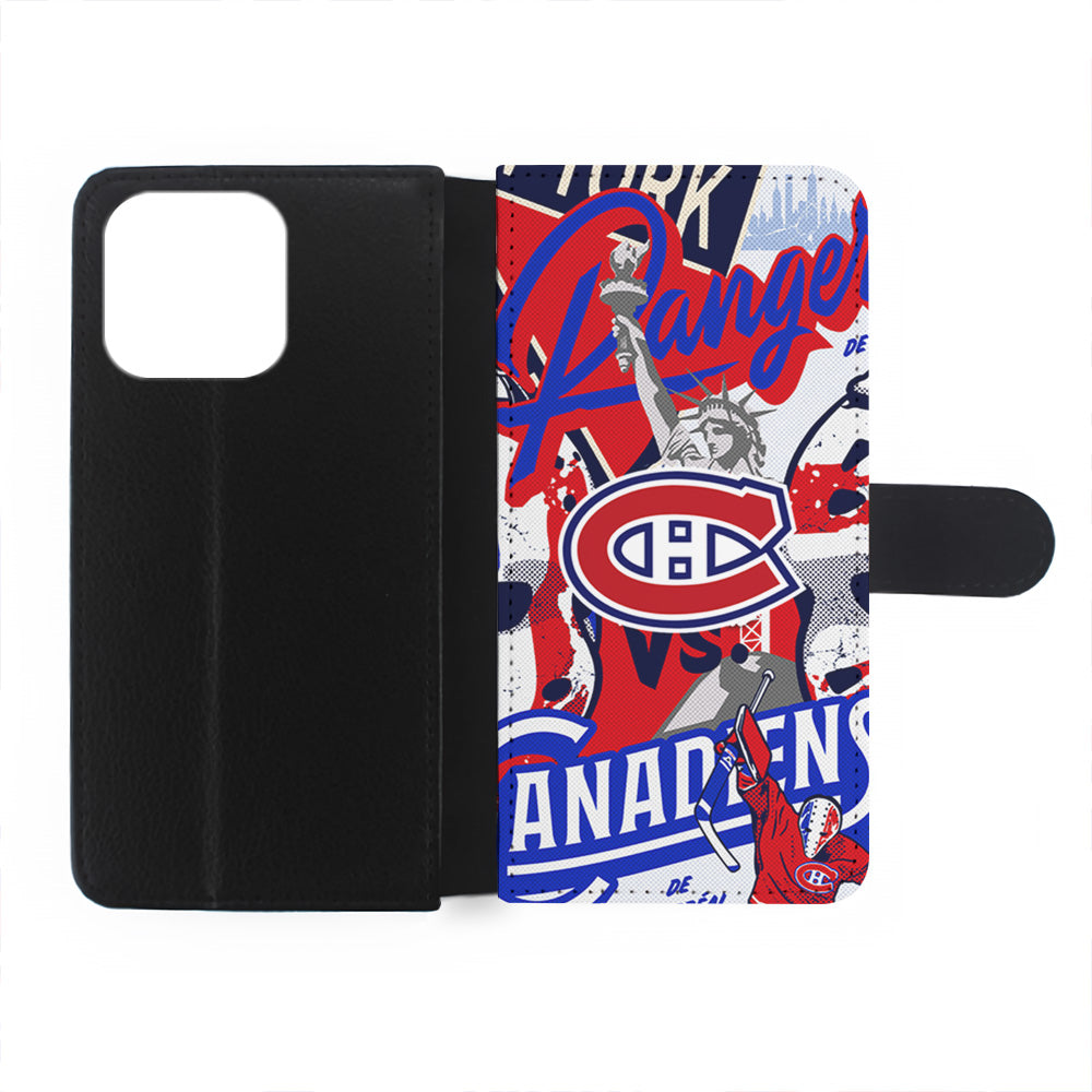 NHL Montreal Canadiens Rangers iPhone 15 Plus Case