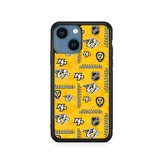 NHL Nashville Predators Pixel iPhone 15 Plus Case