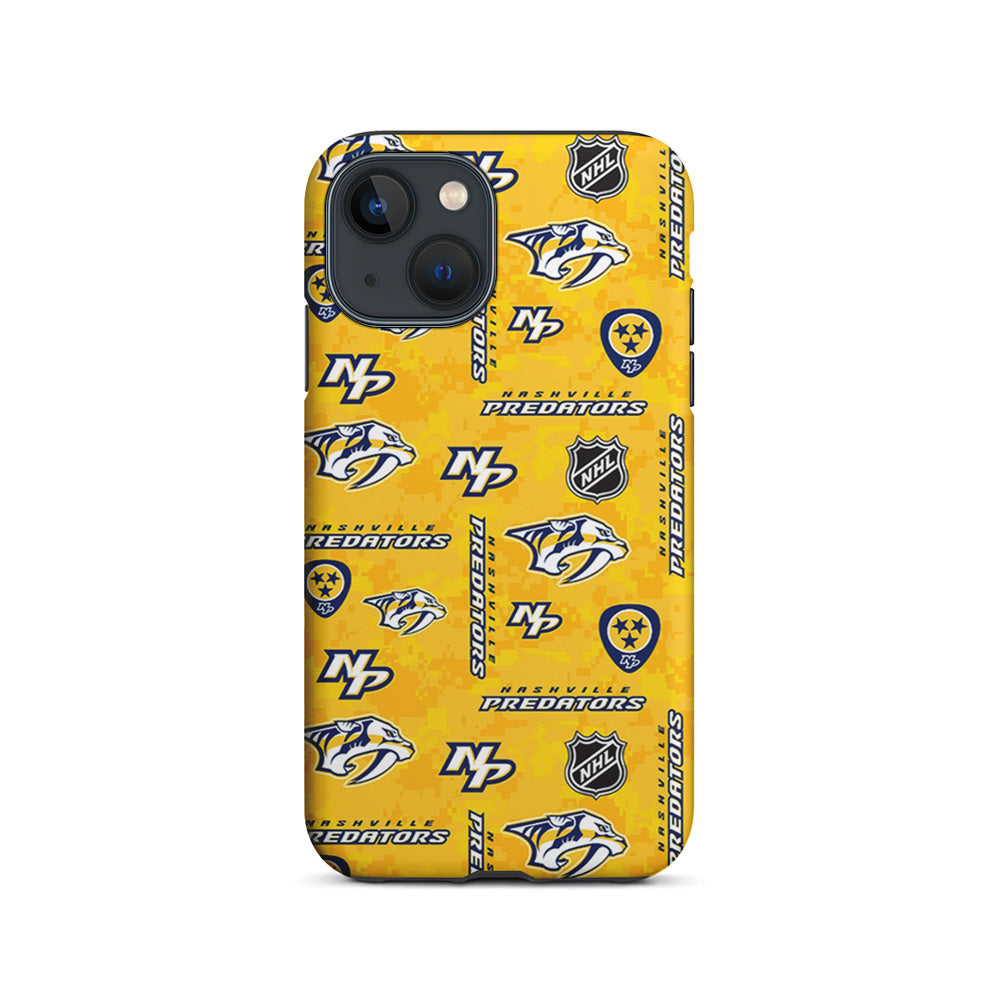 NHL Nashville Predators Pixel iPhone 15 Plus Case