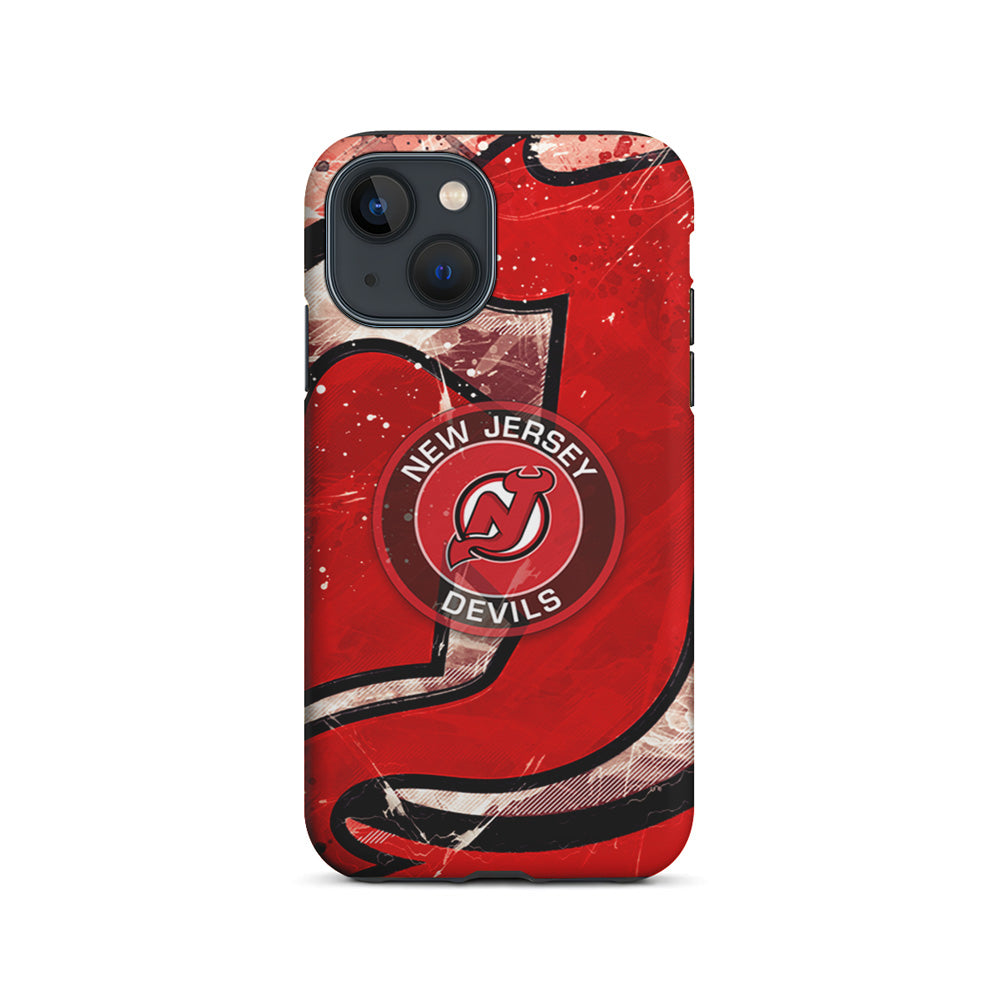 NHL New Jersey Devils The Red iPhone 15 Plus Case