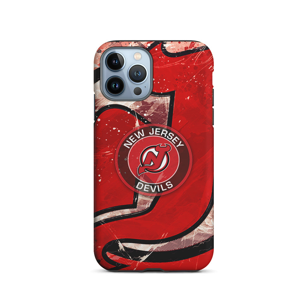 NHL New Jersey Devils The Red iPhone 15 Pro Case