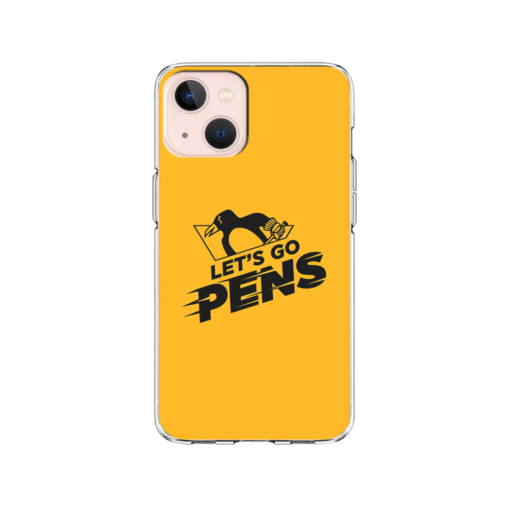 NHL Pittsburgh Penguins Let's Go iPhone 13 Mini Case