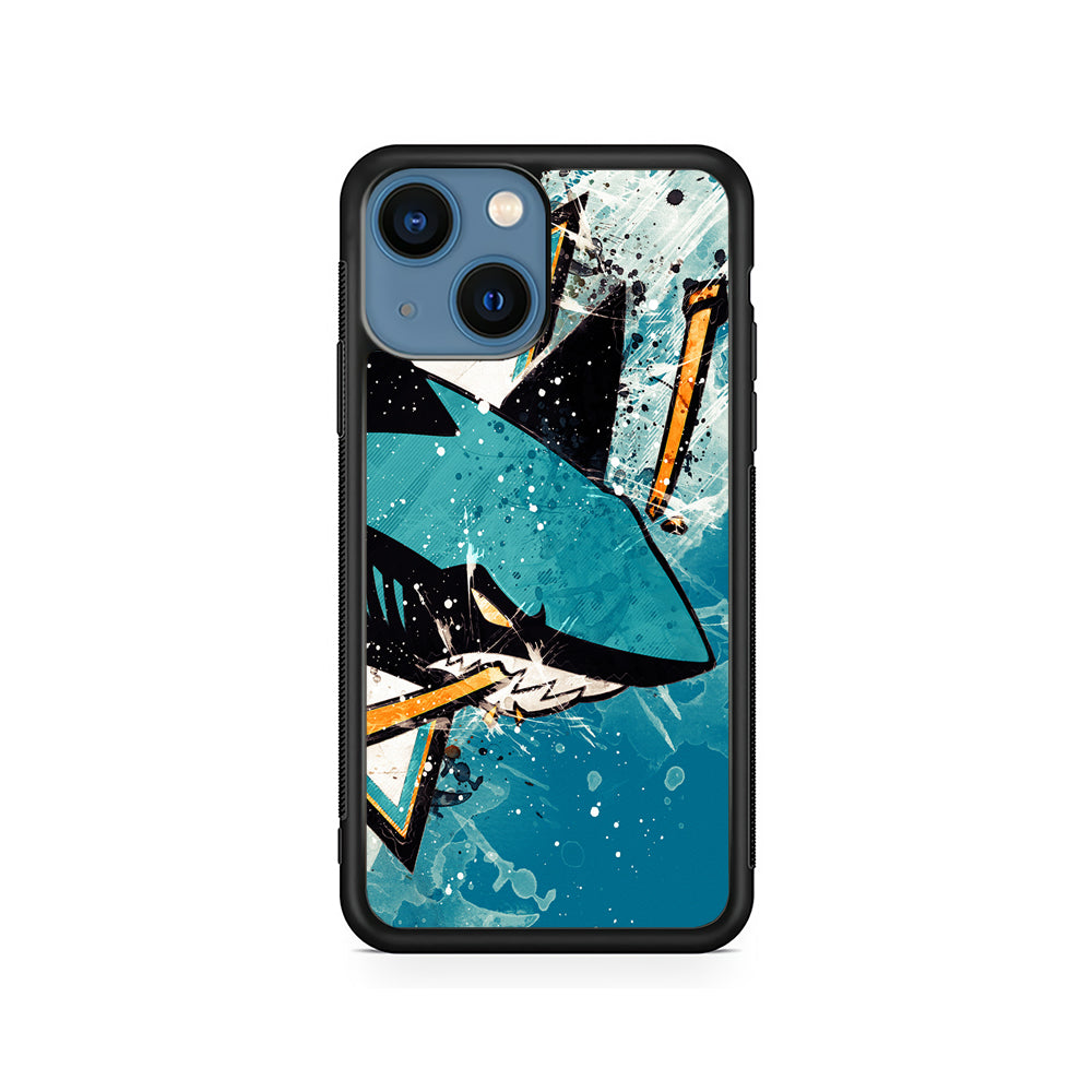 NHL San Jose Sharks Team iPhone 13 Mini Case