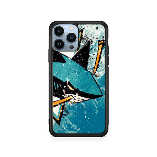 NHL San Jose Sharks Team iPhone 15 Pro Case