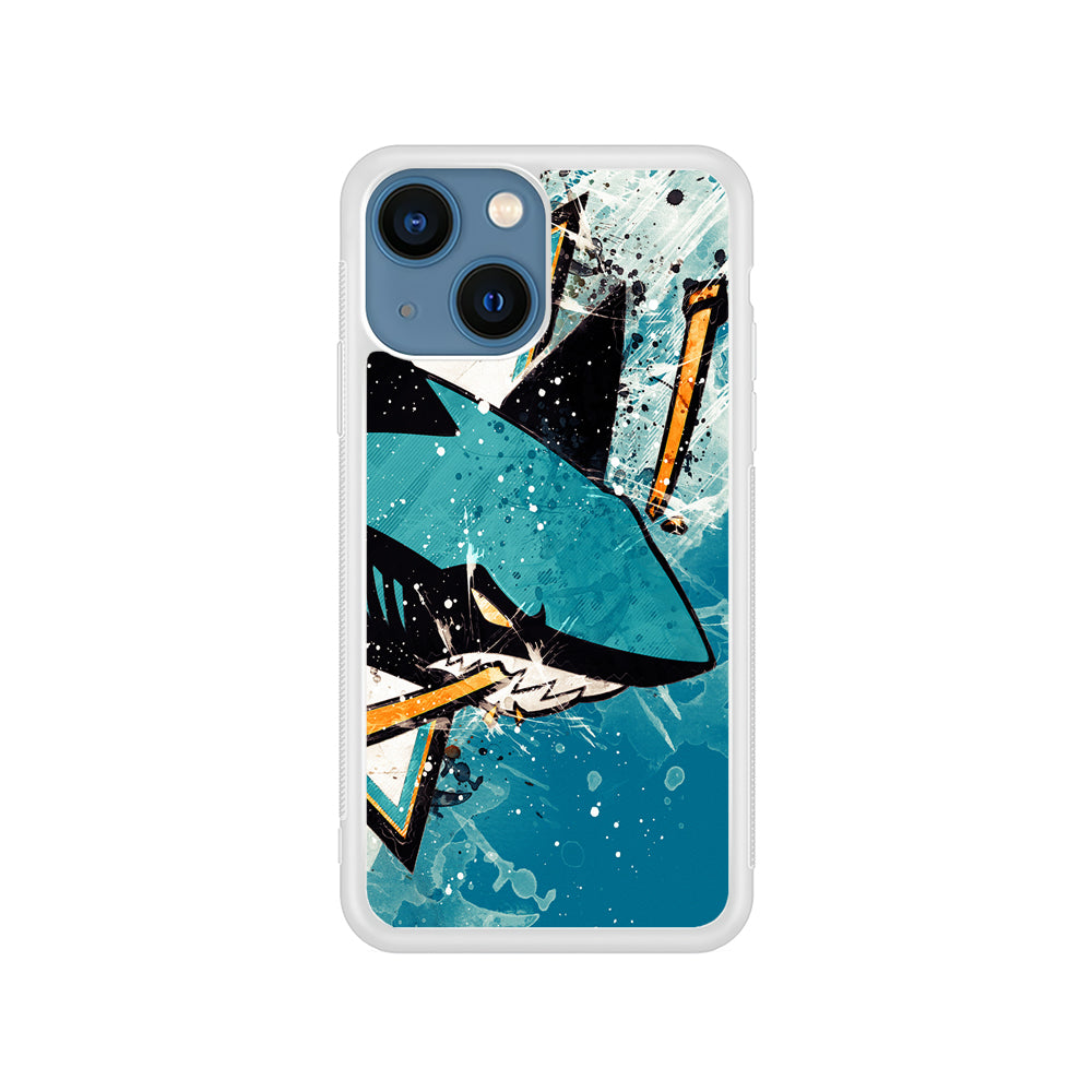 NHL San Jose Sharks Team iPhone 13 Mini Case