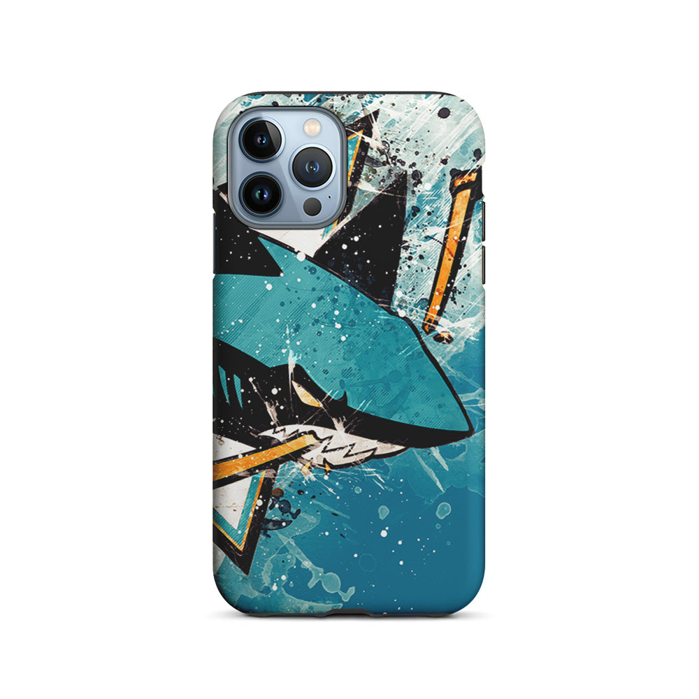 NHL San Jose Sharks Team iPhone 15 Pro Case