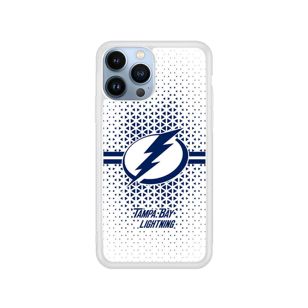 NHL Tampa Bay Lightning Triangle iPhone 15 Pro Case