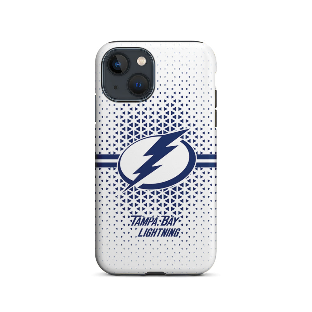 NHL Tampa Bay Lightning Triangle iPhone 15 Plus Case