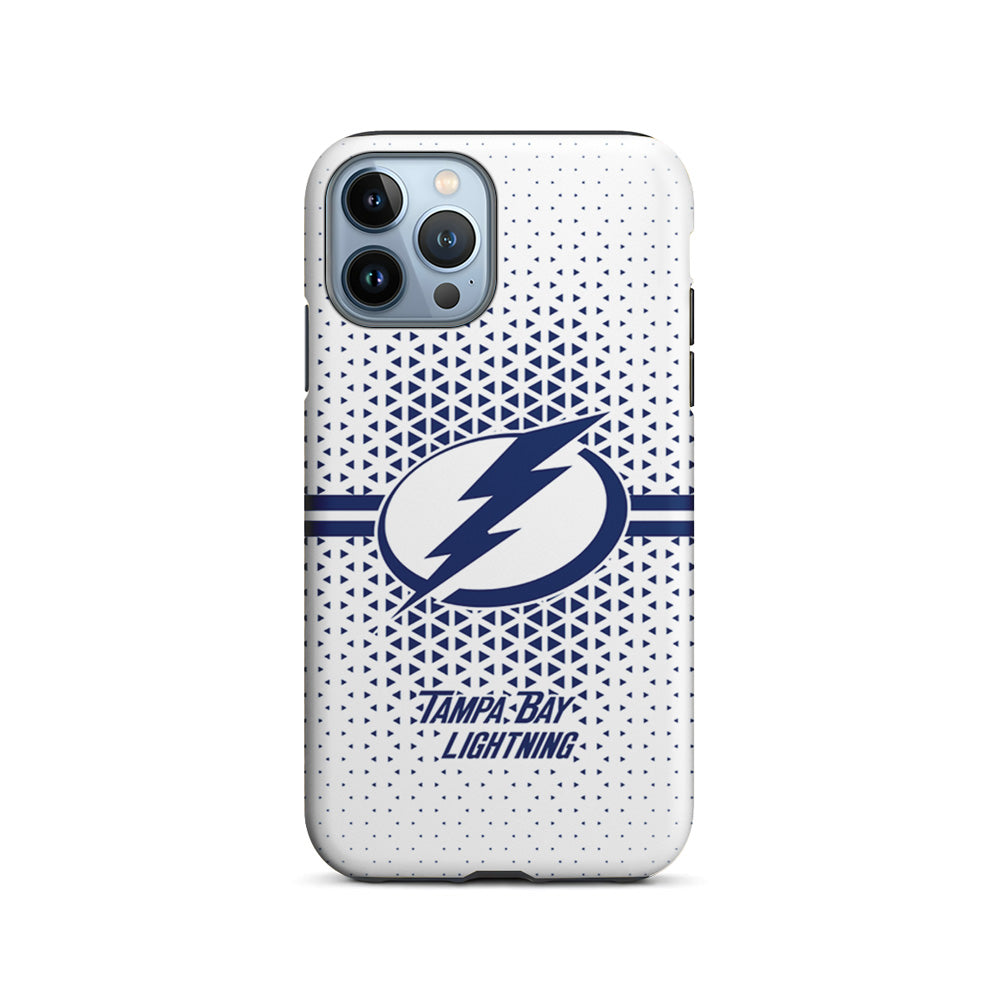 NHL Tampa Bay Lightning Triangle iPhone 15 Pro Case