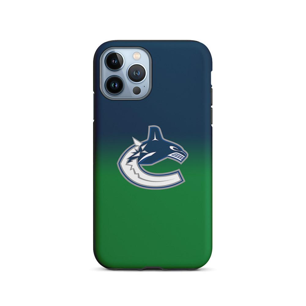 NHL Vancouver Canucks Gradation iPhone 14 Pro Case