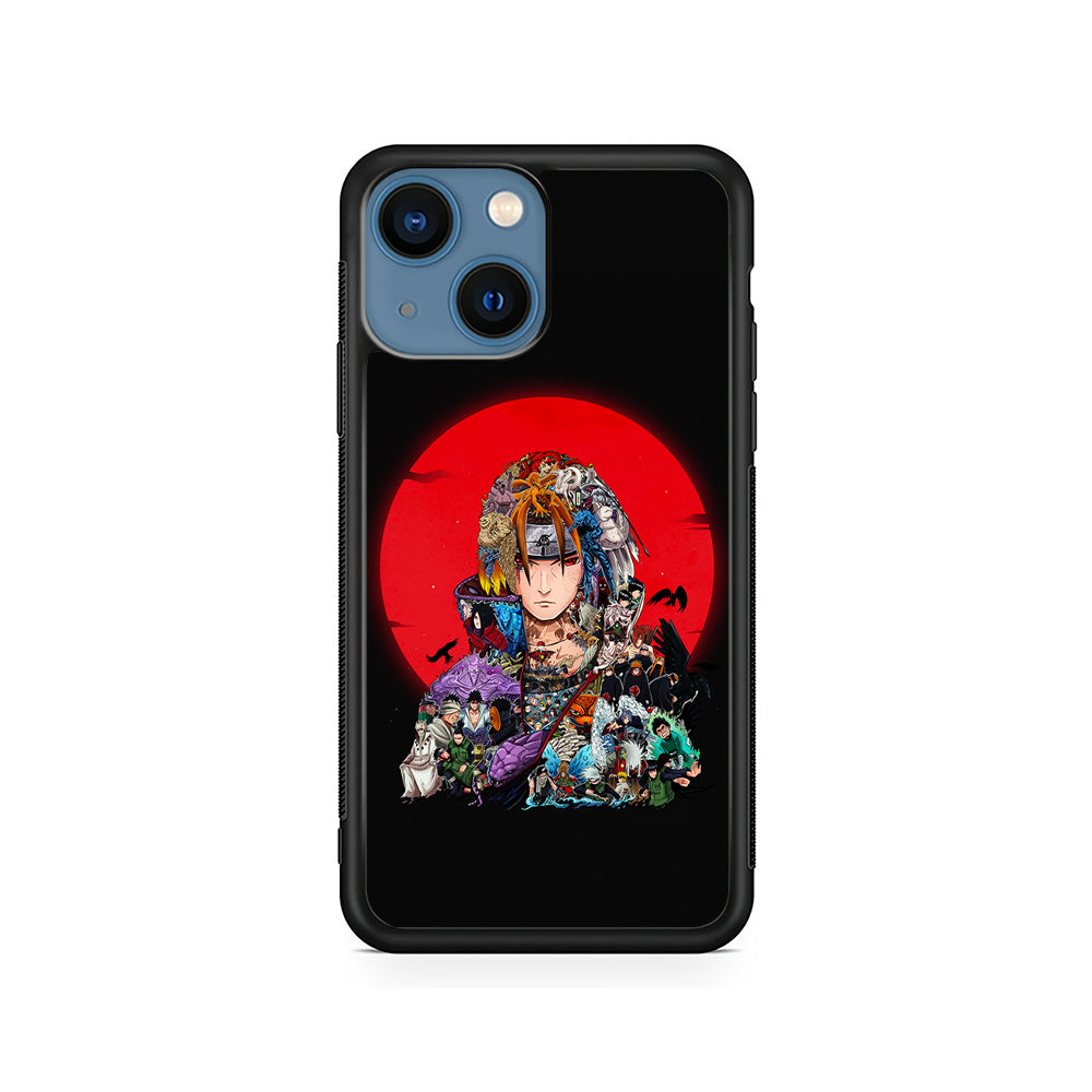 Naruto Akatsuki Clan History iPhone 15 Plus Case