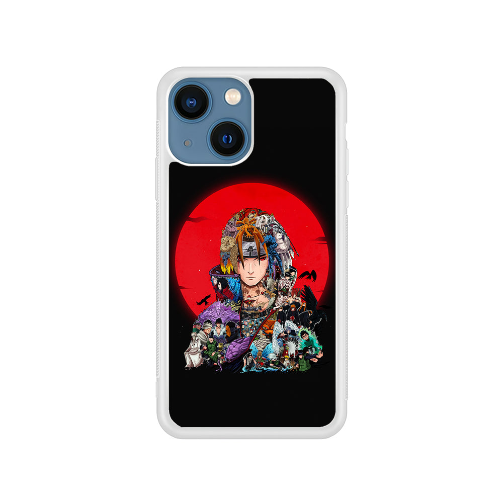 Naruto Akatsuki Clan History iPhone 15 Plus Case