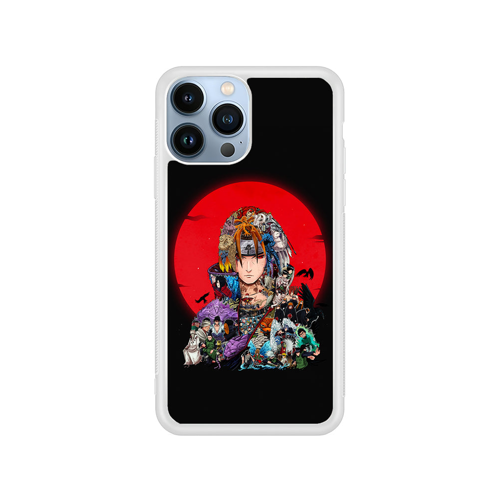 Naruto Akatsuki Clan History iPhone 15 Pro Case