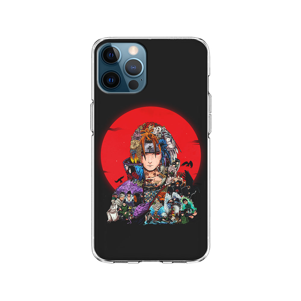 Naruto Akatsuki Clan History iPhone 15 Pro Case