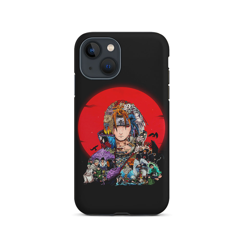 Naruto Akatsuki Clan History iPhone 15 Plus Case