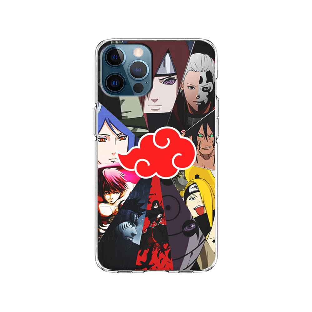 Naruto Akatsuki Clan Member iPhone 15 Pro Case