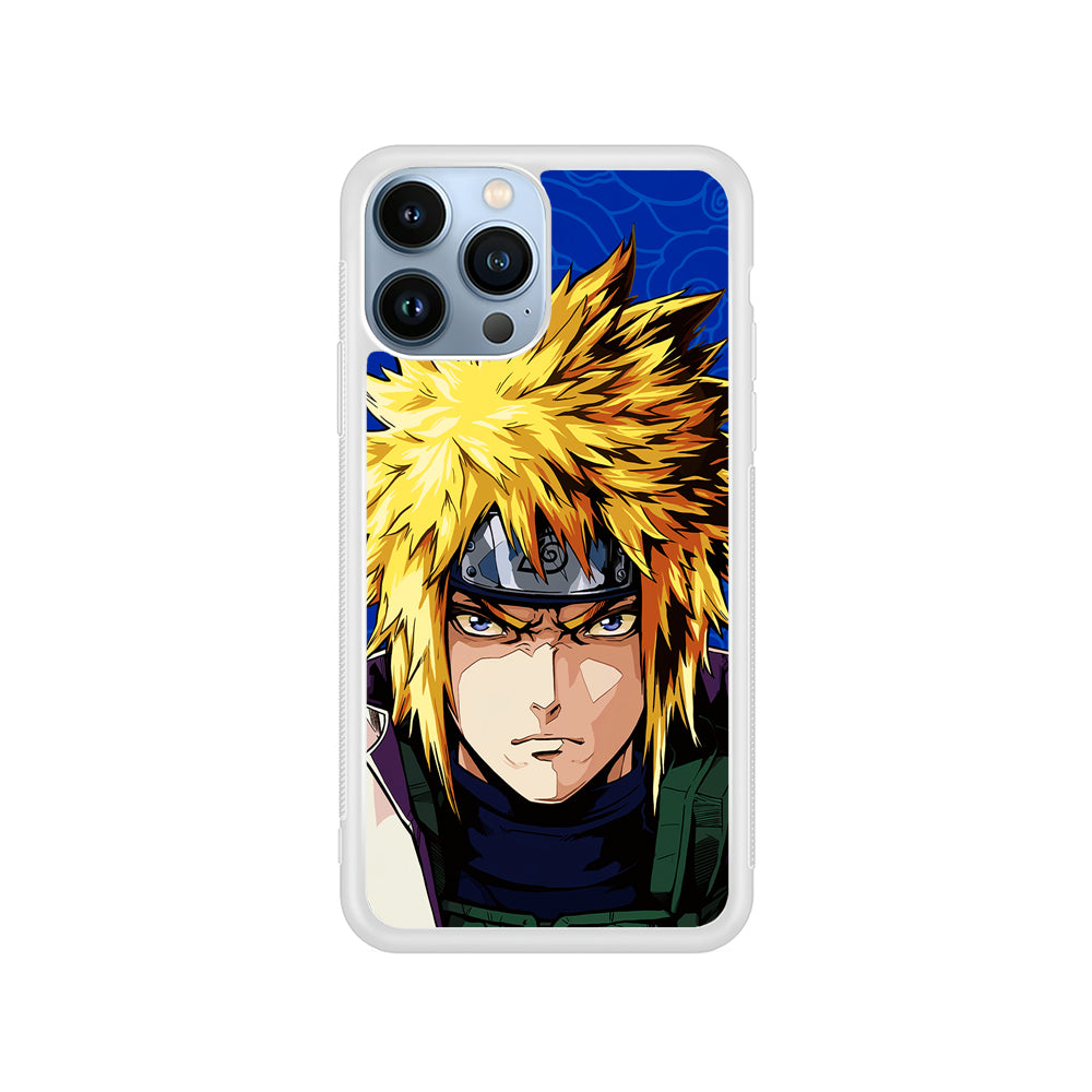 Naruto Minato Namikaze Angry iPhone 15 Pro Case